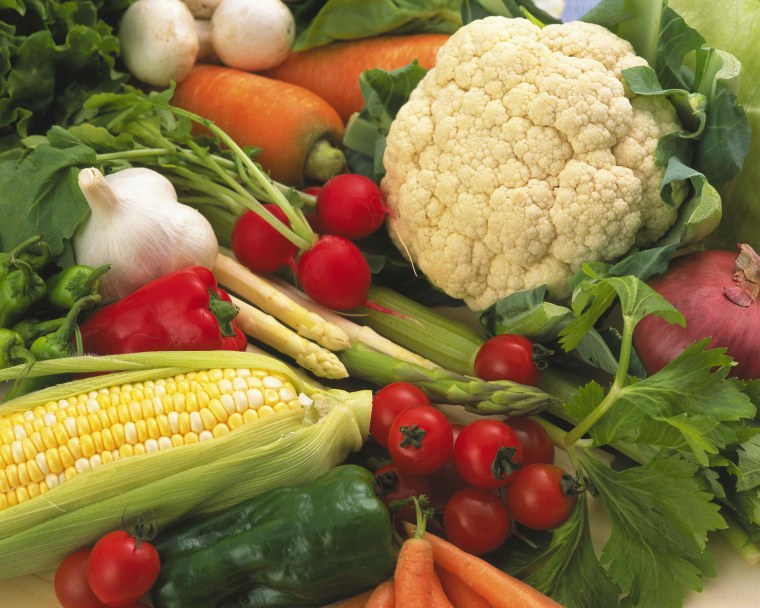 Здоровое питание овощи