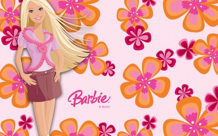 Салон красоты Барби надпись