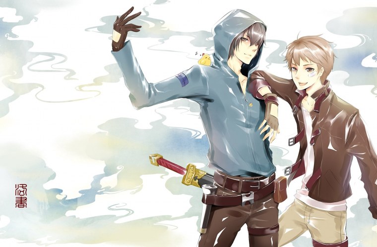 Влюблённые на закате