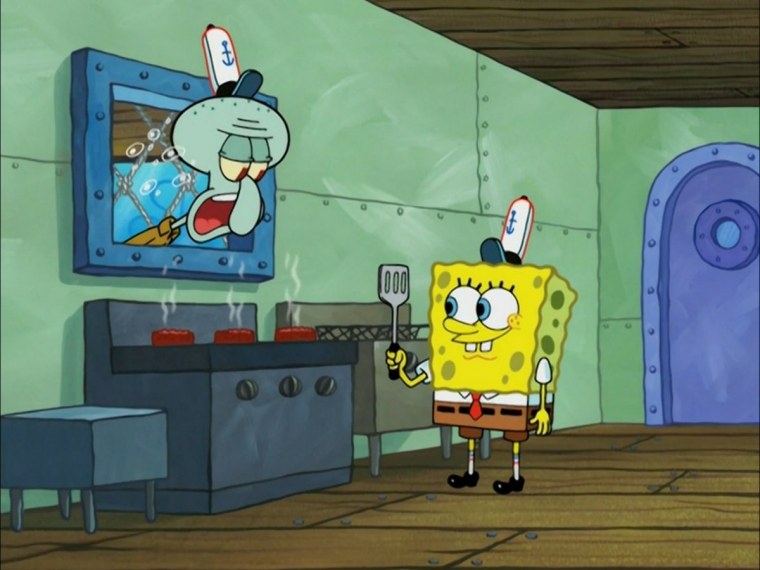 Мультик Спанч Боб квадратные штаны