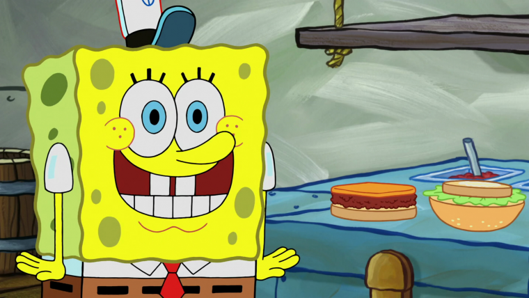 Мультик Спанч Боб квадратные штаны