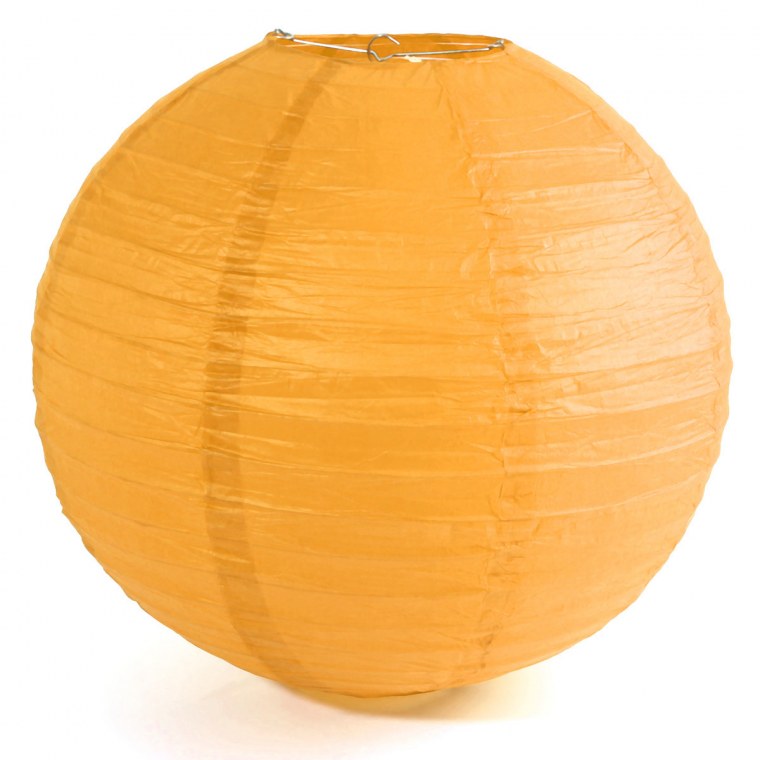 Круглые бумажные фонарики