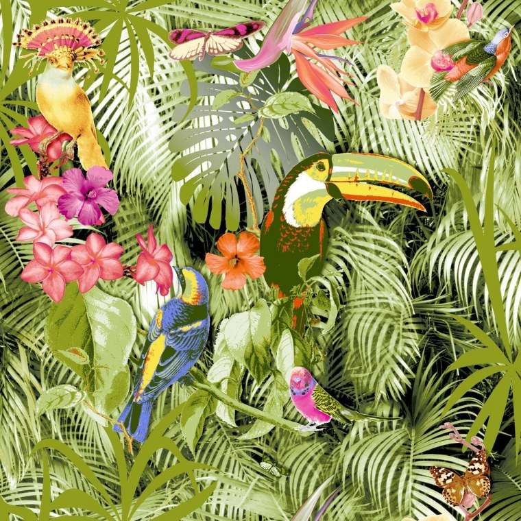 Тропические листья