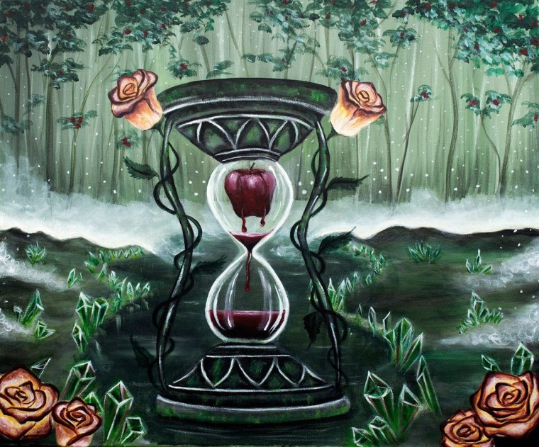 Песочные часы арт