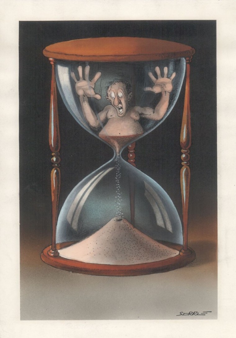 Песочные часы в живописи