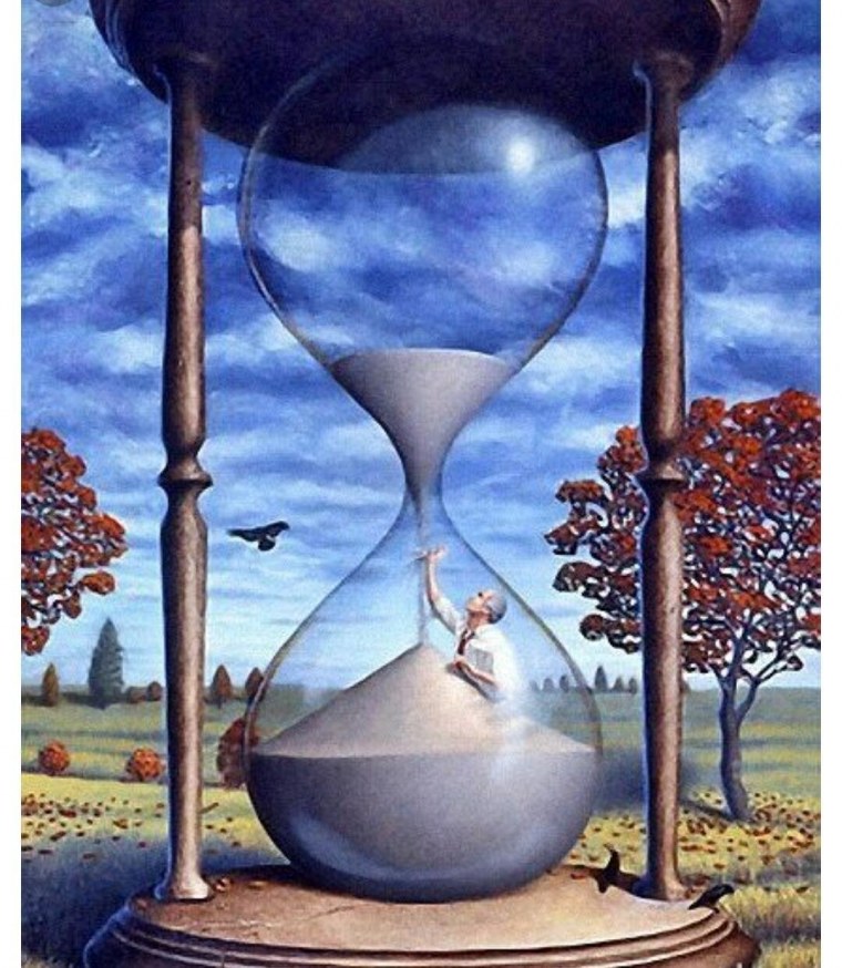 Песочные часы в живописи