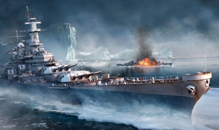 Бисмарк линкор World of Warships