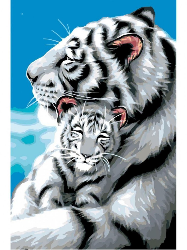 Тигр картина