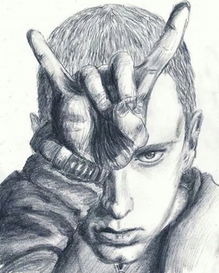 Eminem портрет