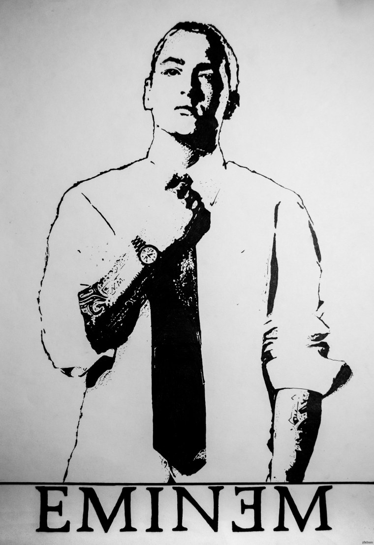 Eminem 2000 портрет