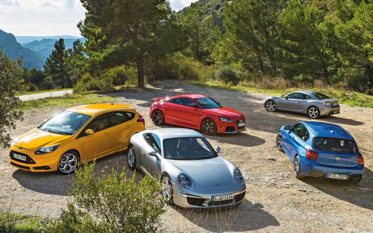 Разные машины разных марок