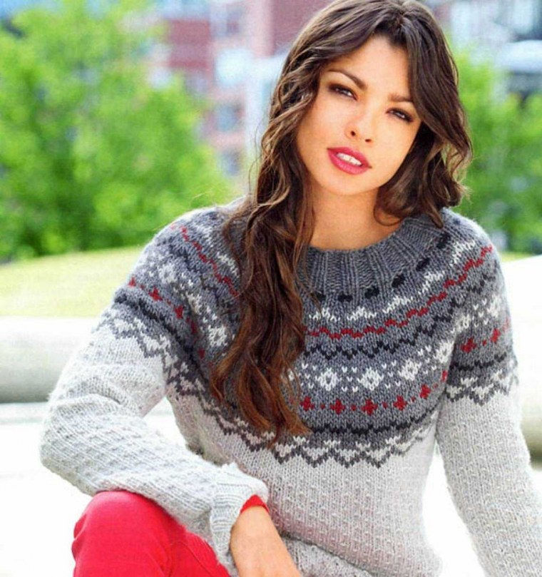 Вязаные кофты женские