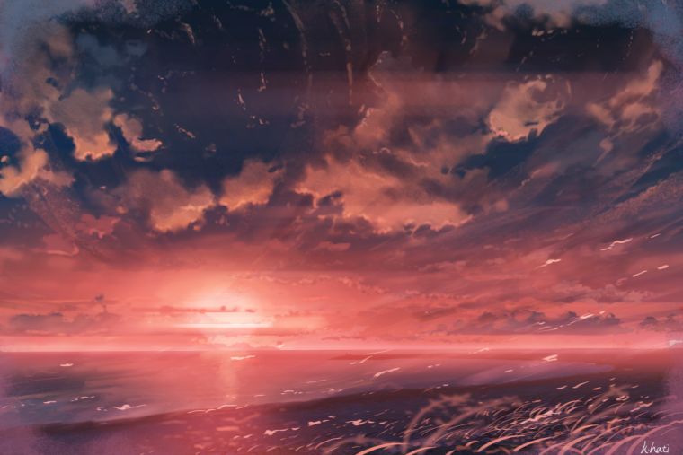 Аниме пейзаж