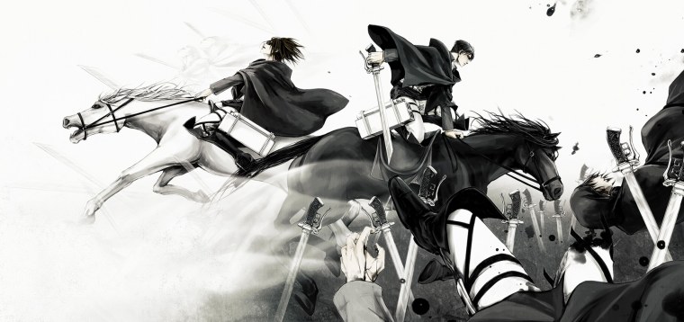 Микаса Аккерман на рабочий стол