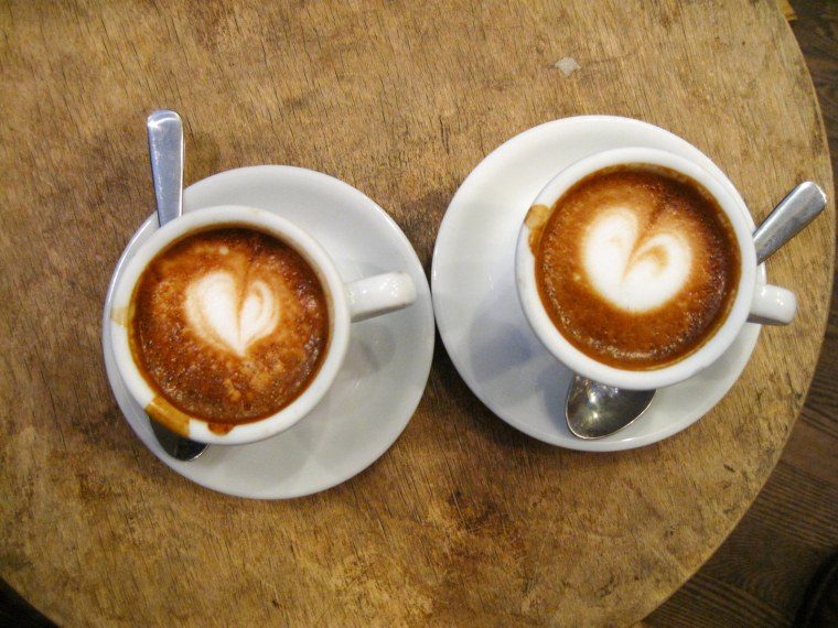 Доброе утро две чашки кофе