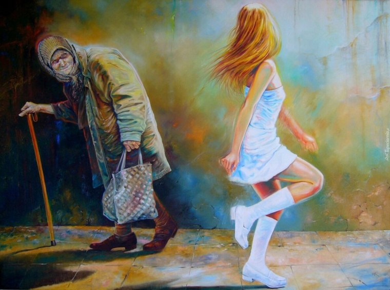 Ботинки на траве