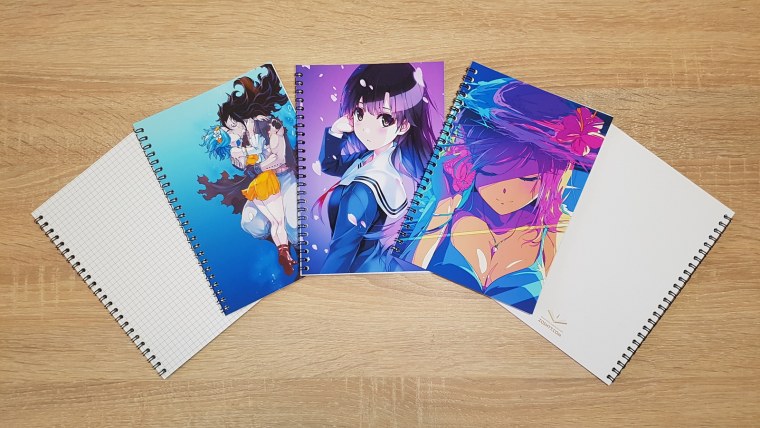 Блокнот в стиле аниме