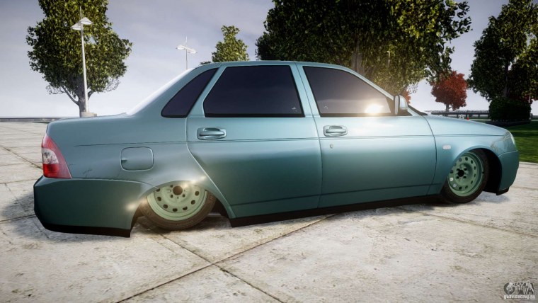 Белая Приора хэтчбек БПАН