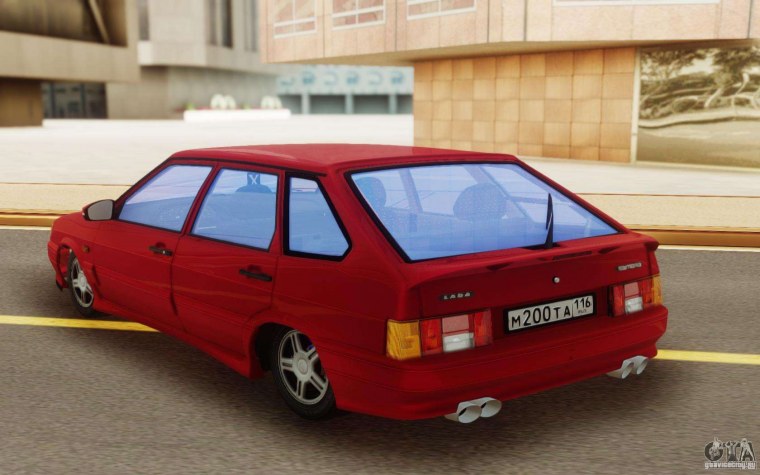 Лада Приора в ГТА 4 заниженная