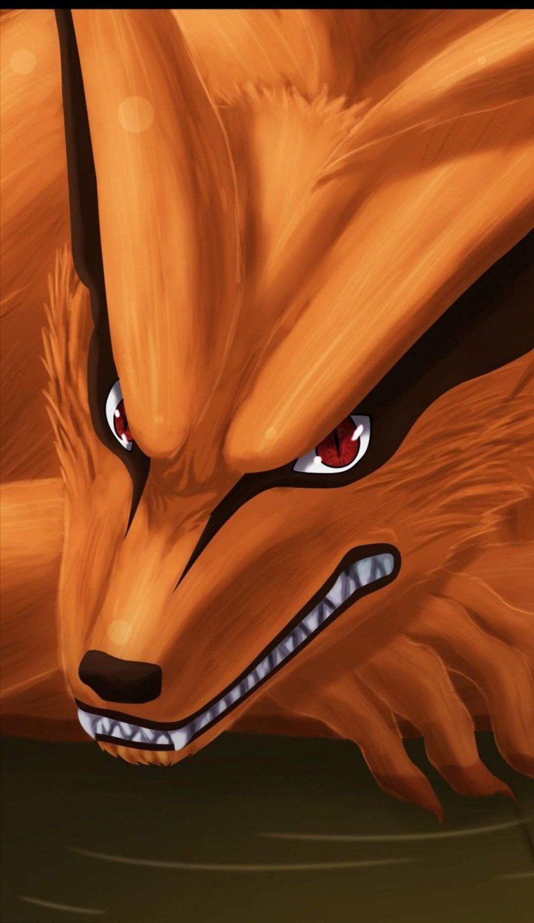 Курама девятихвостый демон Лис