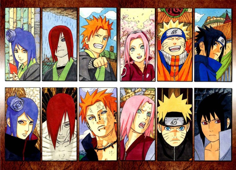 Взрослый Наруто в Акацуки