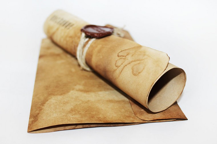 Свиток с печатью