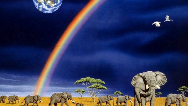 Слон на рабочий стол