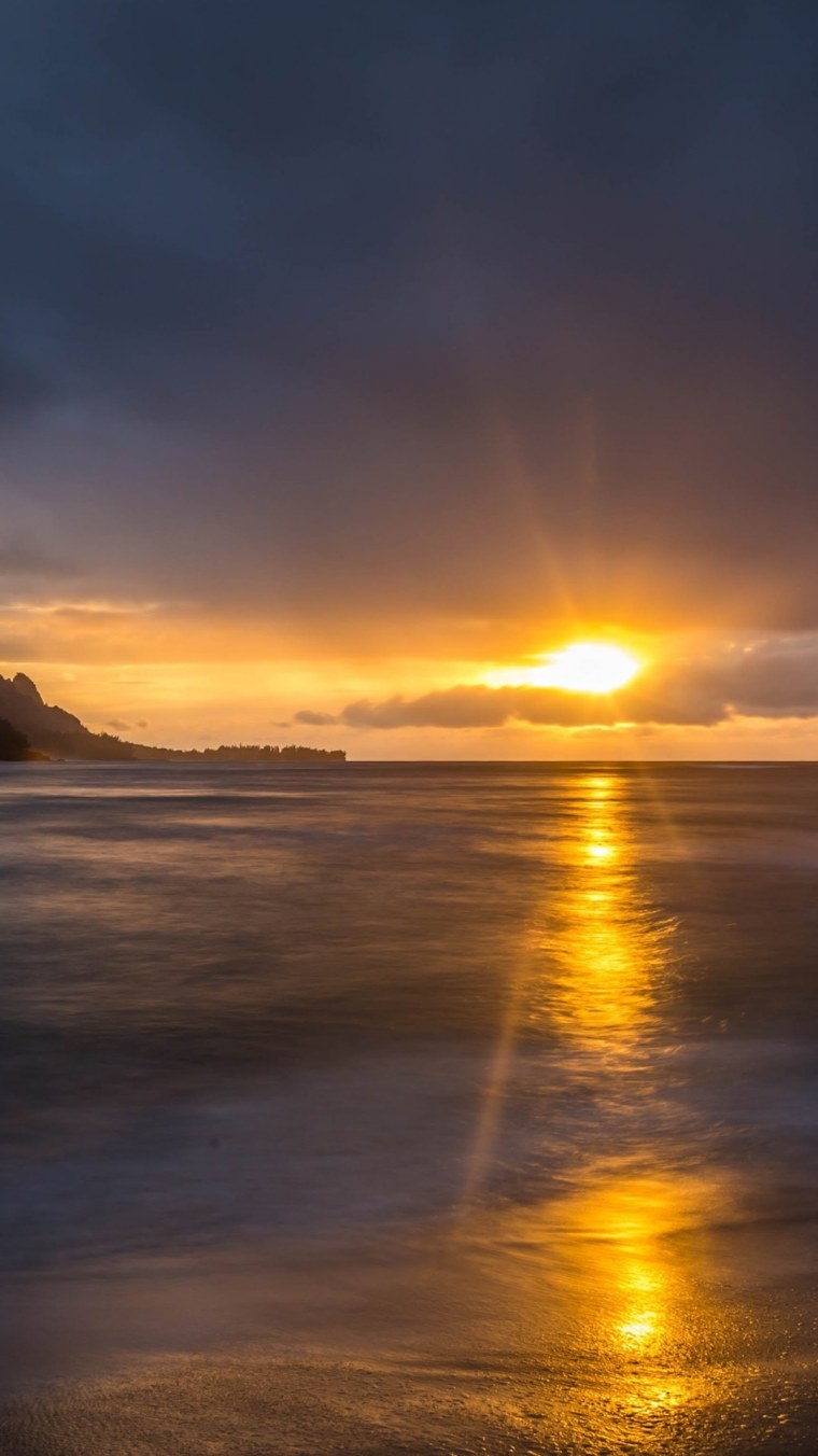 Закат в городе