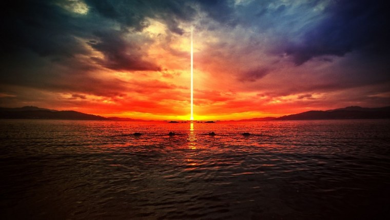 Красивый рассвет