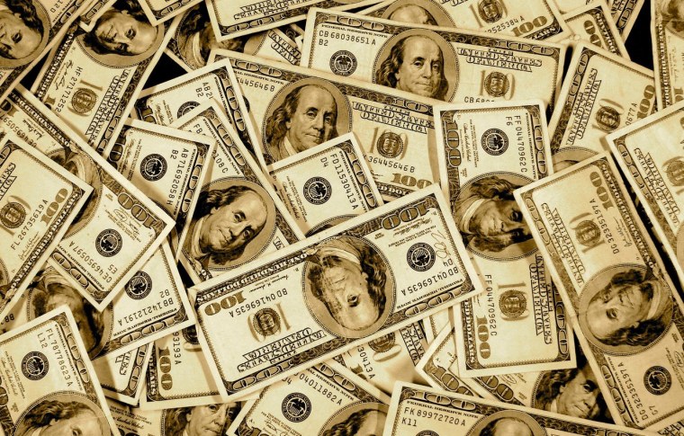 Обои деньги