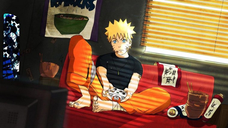 Комната анимешницы Наруто