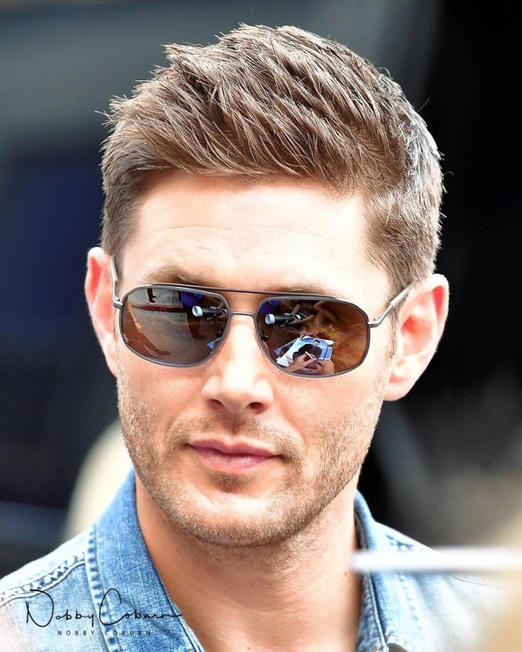 Дженсен Эклз с бородой