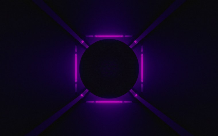 Круг для арта неоновый