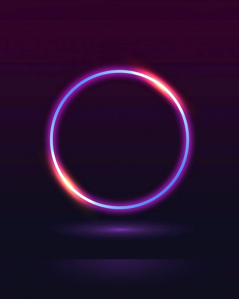 Розовое свечение