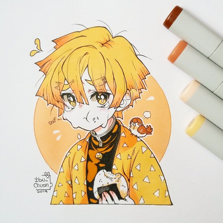 Зеницу Агацума и Танджиро Камадо