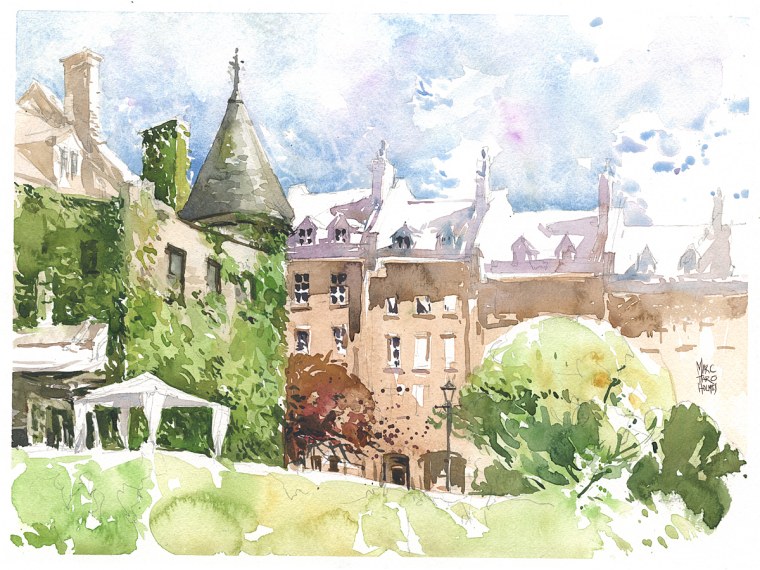 Фотообои на тему кафе