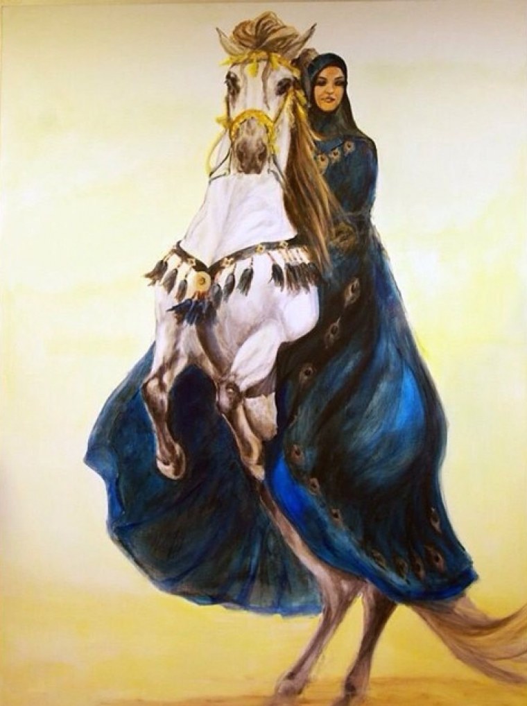 Девушка на коне