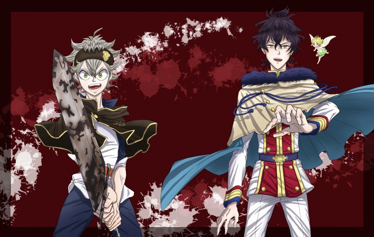 Юки черный Клевер