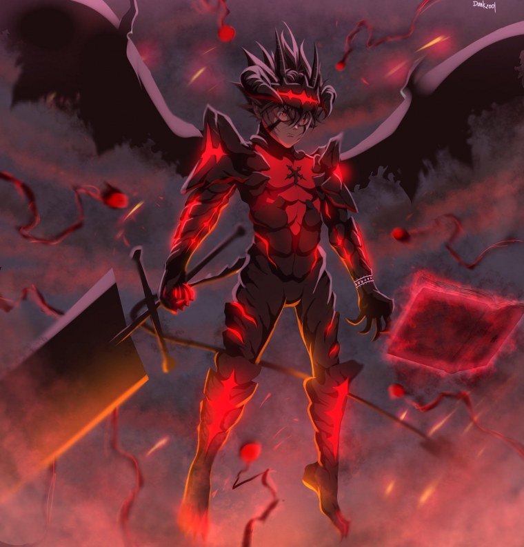 Black Clover asta Full Demon form