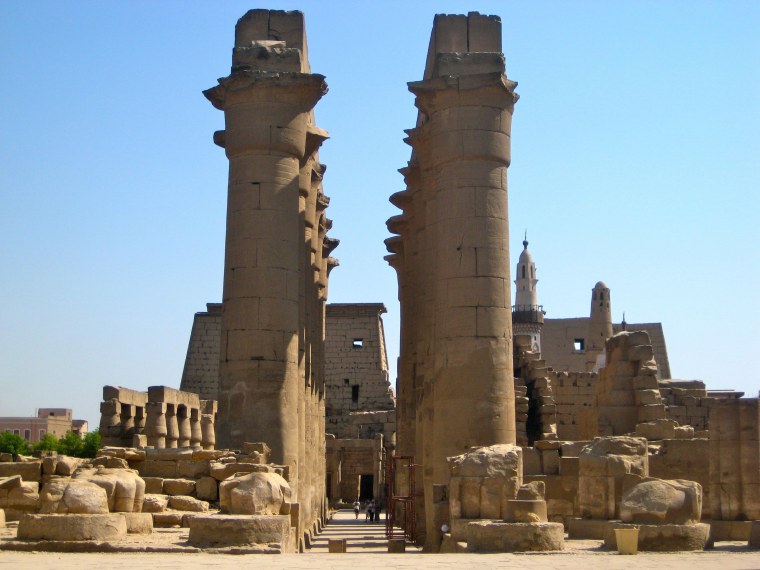 Луксорский храм древнего Египта