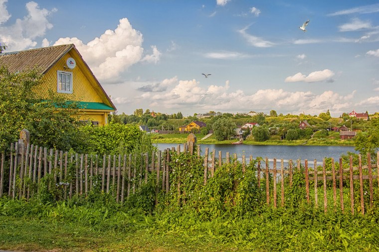 Лето в деревне