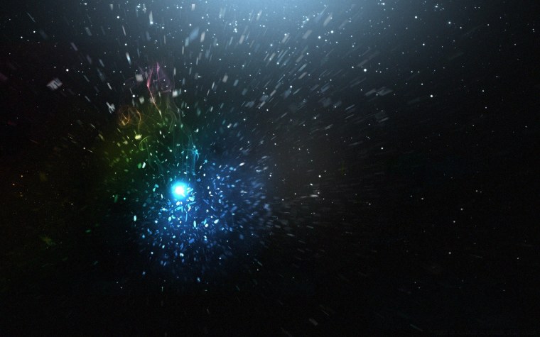 Светящиеся пылинки