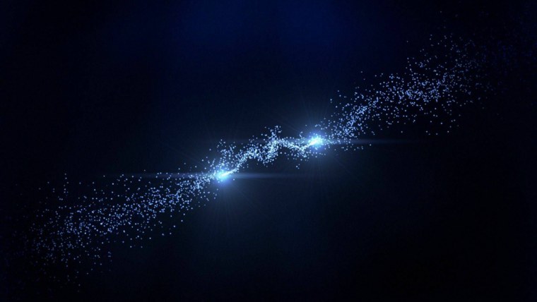 Свечение на черном фоне