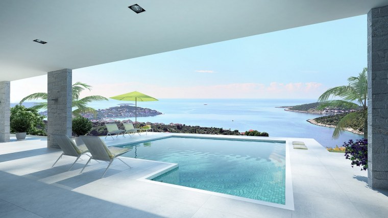 Вилла с видом на море