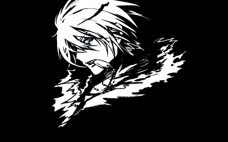 Черно белые арты