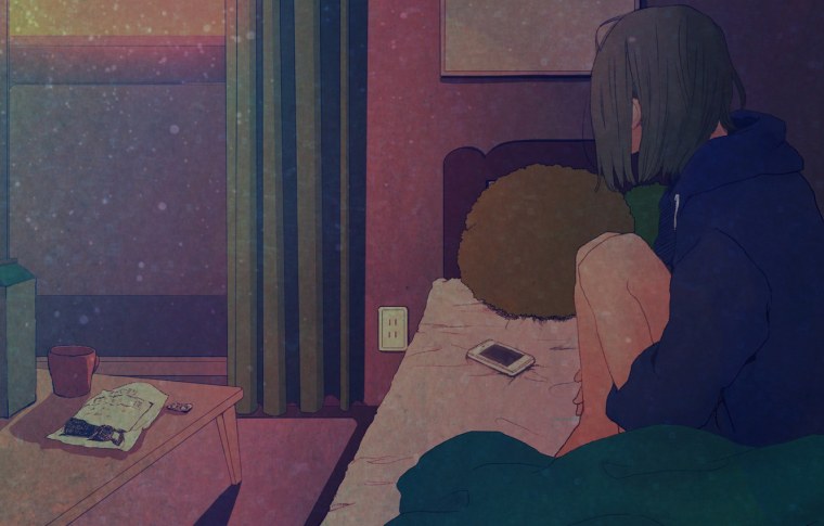 Грустный арт