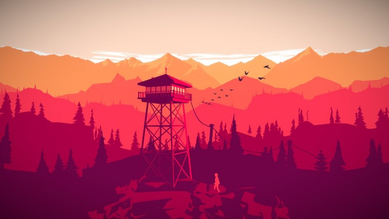 Фон Firewatch 4k
