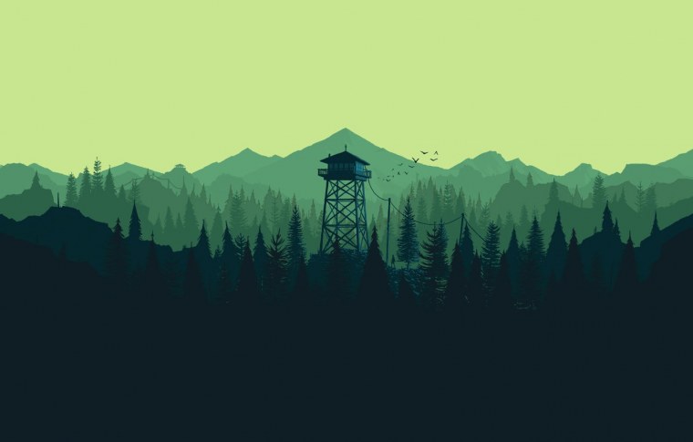 Фон Firewatch 1920 1080