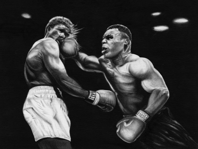 Боксер иллюстрация