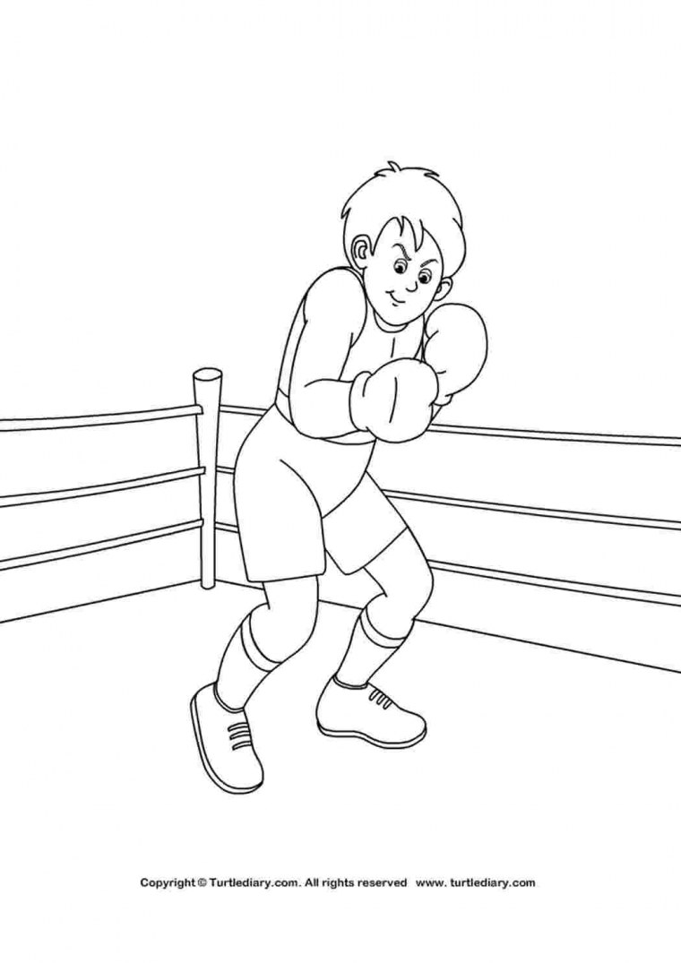 Майк Тайсон раскраска